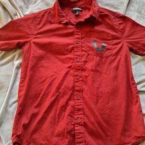 EUC True Religion Boys 12 Button Up